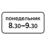8.5.7 Время действия