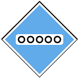 Знак "Опустить токоприемник"