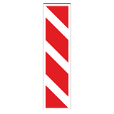 8.22.1 Препятствие [Прямоугольный дорожный знак]